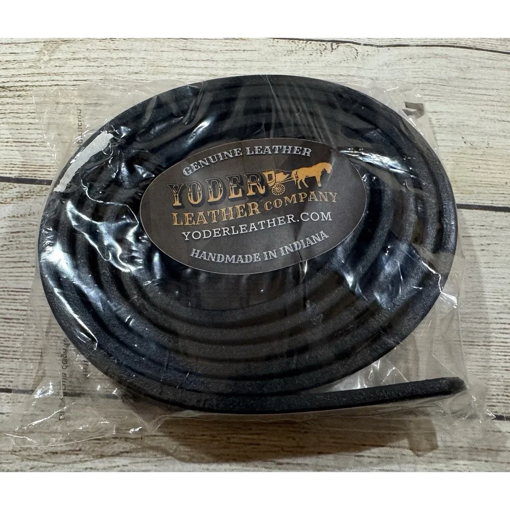 NEW Amish Made Yoder Leather Belt Handmade in Indiana 71